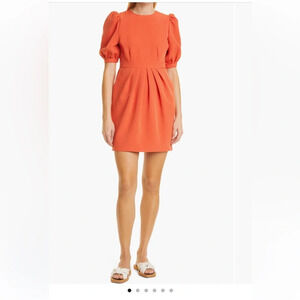 Toccin Puff Sleeve Mini Dress size 12 new with tags NWT‎